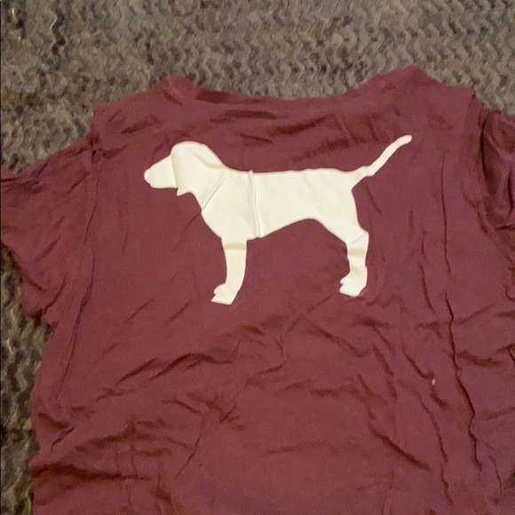 PINK maroon shirt - Picture 2 of 2